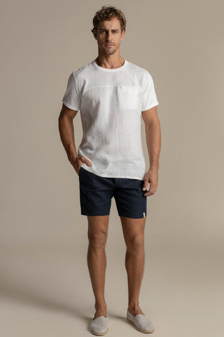 Linen/cotton t-shirt