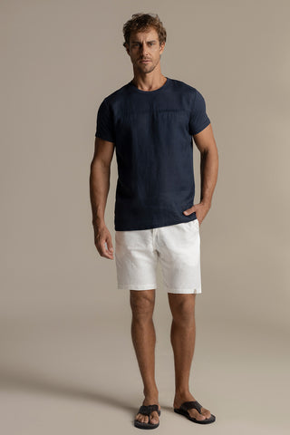 Linen/cotton t-shirt