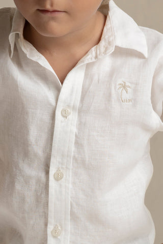 Îlot Internacional, Kids long sleeve shirt , Boy's shirt, Summer, Beach, Children's clothing