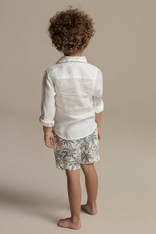 Îlot Internacional, Kids long sleeve shirt , Boy's shirt, Summer, Beach, Children's clothing