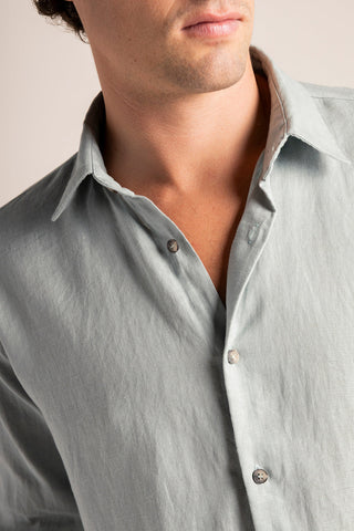 Îlot Internacional, Privé linen shirt, Summer, Beach, Men's Clothing, Cool, For Any Occasion