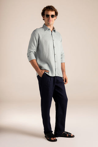 Îlot Internacional, Privé linen shirt, Summer, Beach, Men's Clothing, Cool, For Any Occasion