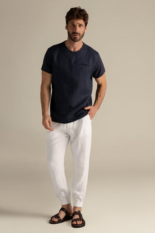 pantalones de lino