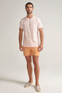 Îlot, Linen/cotton t-shirt, Ref.SH06R42, Linen, Shirt Men