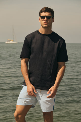 Cotton/linen t-shirt