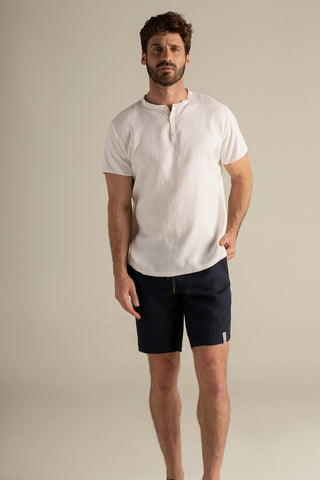 Linen bermuda