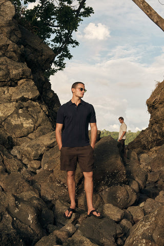 Îlot Internacional, Linen bermuda, Men's Bermuda shorts, Summer, Beach, Men's clothing