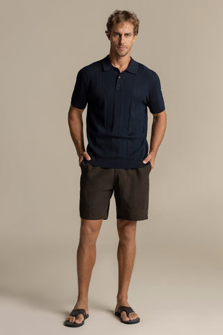 Linen bermuda
