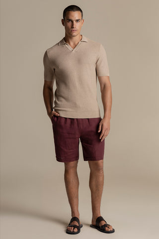 Riviera linen bermuda