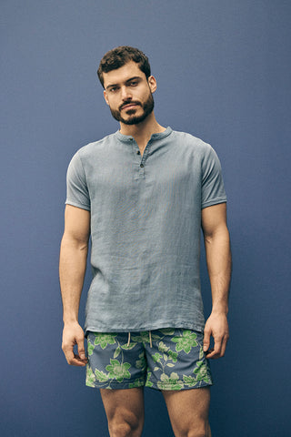 Linen/cotton t-shirt