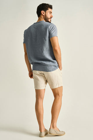 Linen/cotton t-shirt