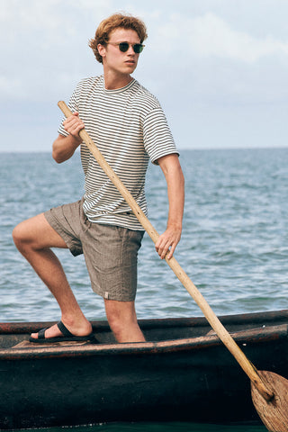 Linen shorts