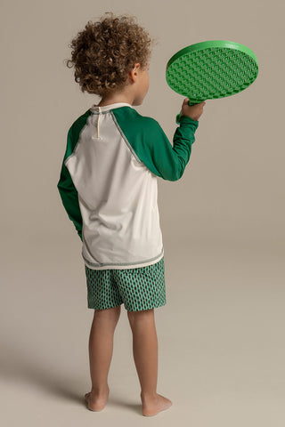 Îlot Internacional, Kids lycra shirt, Men's swim shorts, Summer, Beach