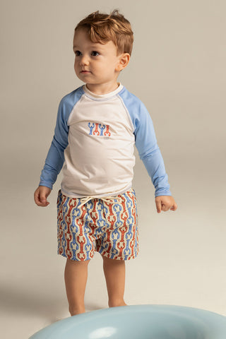 Îlot Internacional, Kids swim shorts, Summer, Beach, Men's clothing