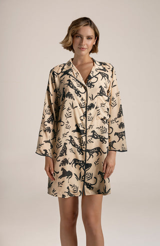 Touché Internacional , Long sleeved shirt pajama, Lingerie, Women’s sleepwear