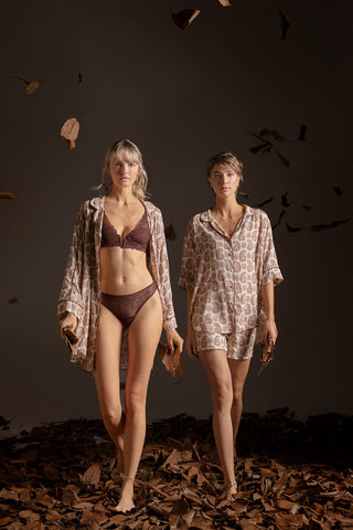 Touche internacional, shorts pajama, Lingerie, women's underwear