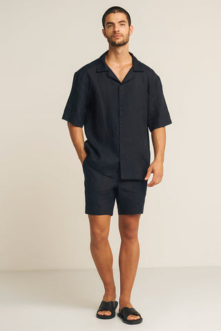 Îlot, Linen shorts, Ref.BH51051, lot/Men, Shorts Men