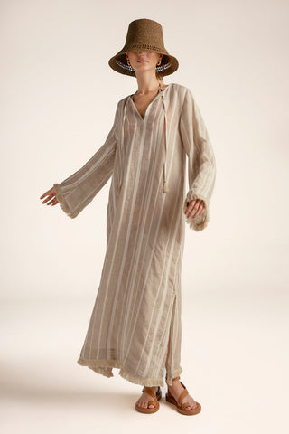 Touché Internacional, Balneaire, Long cover up, Women's beachwear, Summer, Beach