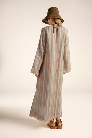 Touché Internacional, Balneaire, Long cover up, Women's beachwear, Summer, Beach
