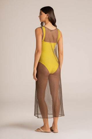 Touché Internacional, Balneaire, Long cover up, Beachwear, Summer, Vacation, Casual. Comfortable
