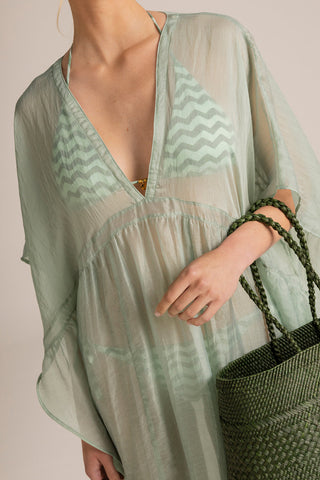Touché Internacional, Balneaire, Long cover up, Beachwear, Summer, Vacation, Casual. Comfortable