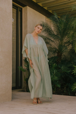 Touché Internacional, Balneaire, Long cover up, Beachwear, Summer, Vacation, Casual. Comfortable