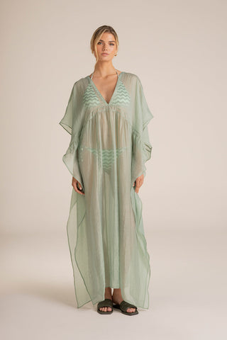 Touché Internacional, Balneaire, Long cover up, Beachwear, Summer, Vacation, Casual. Comfortable