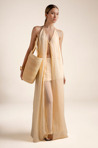 Touché Internacional, Balneaire, Long cover up, Women's beachwear, Summer, Beach