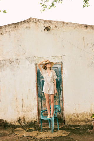 Touché Internacional, Balneaire, short jumpsuit, Women's beachwear, Summer, Beach, Accesorie