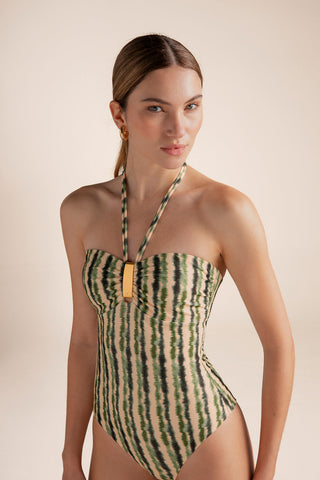 Touché Internacional, Balneaire, Bandeau one piece, Women's swimwear, Summer, Beach