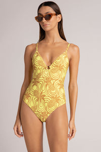 Balneaire, V neck one piece, Ref. 0E67051, Swimwear, One Piece