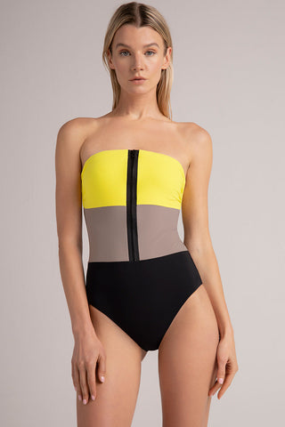 Balneaire, Bandeau one piece, Ref. 0E62051, Swimwear, One Piece