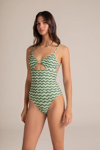 Touché Internacional, Balneaire, Triangle one-piece, Women's Swimsuit, Beach, Summer, Vacation