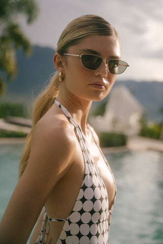 Touché Internacional, Balneaire, Triangle one-piece, Women's Swimsuit, Beach, Summer, Vacation
