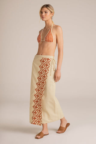 Touché Internacional, Balneaire, Pareo skirt, Beachwear, Summer, Vacation, Casual. Comfortable