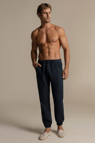 Linen jogger duna pants