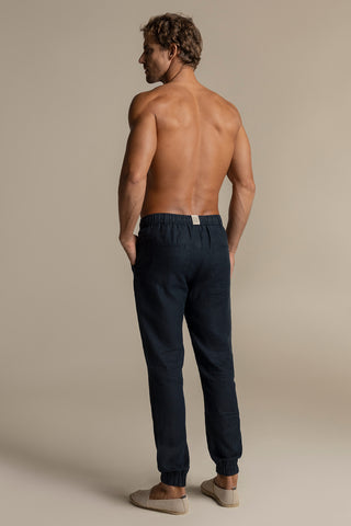 Linen jogger duna pants