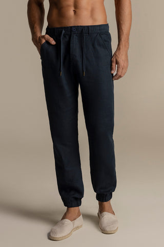Linen jogger duna pants