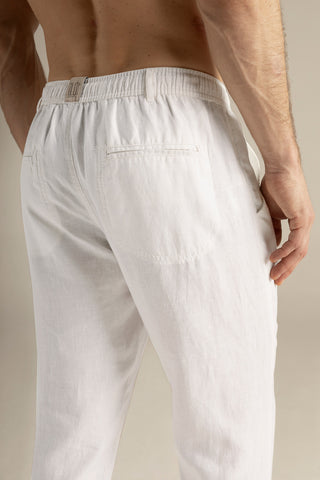 pantalones de lino