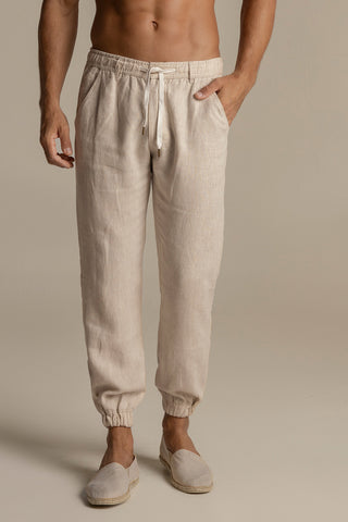 Linen jogger duna pants