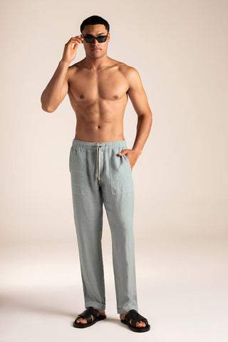 Îlot Internacional, Linen pant, Summer, Men's Beachwear, Vacation Clothing