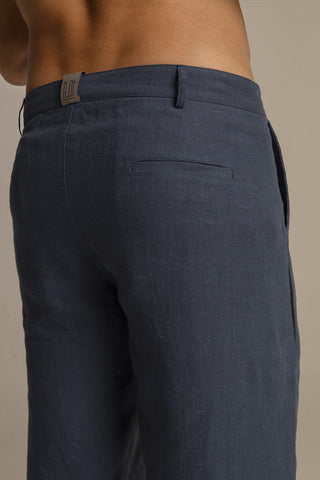 Îlot Colombia, Linen prive pants, Men's swim shorts, Summer, Beach