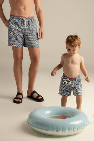 Îlot Internacional, Kids swim shorts, Summer, Beach, Men's clothing
