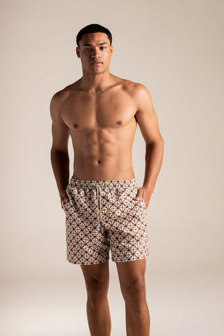 Îlot Internacional, Bahía swim shorts, Summer, Men's Beachwear, Vacation Clothing