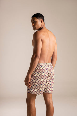 Îlot Internacional, Bahía swim shorts, Summer, Men's Beachwear, Vacation Clothing