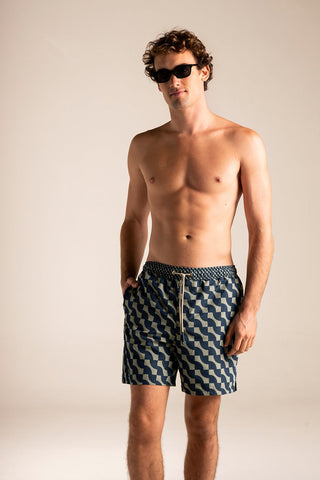 Îlot Internacional, Bahía swim shorts, Summer, Beach, Men's Clothing, Men's Casual Clothing