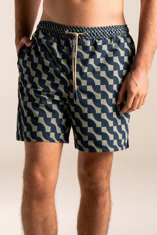 Îlot Internacional, Bahía swim shorts, Summer, Beach, Men's Clothing, Men's Casual Clothing