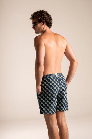 Îlot Internacional, Bahía swim shorts, Summer, Beach, Men's Clothing, Men's Casual Clothing