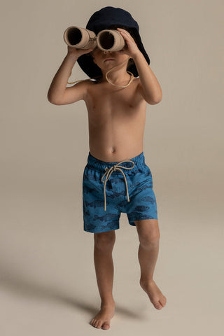 Îlot Colombia, Kids swimshorts, Boys' swim shorts, Summer, Beach