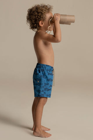 Îlot Colombia, Kids swimshorts, Boys' swim shorts, Summer, Beach